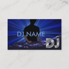 DJ-Visitenkarte Visitenkarte