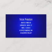 DJ-Visitenkarte Visitenkarte (Rückseite)