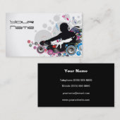 DJ-Visitenkarte Visitenkarte (Vorne/Hinten)