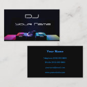DJ-Visitenkarte Visitenkarte (Vorne/Hinten)