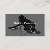 Dj-Visitenkarte Visitenkarte (Rückseite)