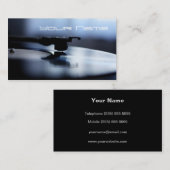 DJ-Visitenkarte Visitenkarte (Vorne/Hinten)