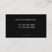 DJ-Visitenkarte Visitenkarte (Rückseite)