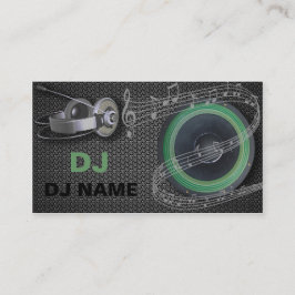DJ-Visitenkarte Visitenkarte