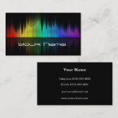 DJ-Visitenkarte Visitenkarte (Vorne/Hinten)