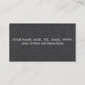 DJ-Visitenkarte Visitenkarte (Rückseite)