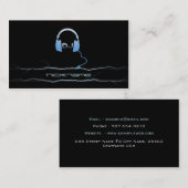 DJ-Visitenkarte Visitenkarte (Vorne/Hinten)