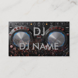 DJ-Visitenkarte Visitenkarte