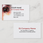 DJ-Visitenkarten 01 Visitenkarte (Vorne/Hinten)