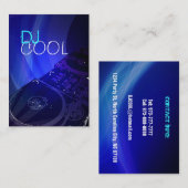 DJ-Visitenkarten Visitenkarte (Vorne/Hinten)