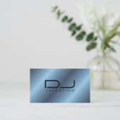 DJ - Visitenkarten Visitenkarte (Stehend Vorderseite)