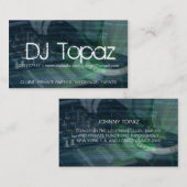 DJ-Visitenkarten Visitenkarte (Vorne/Hinten)