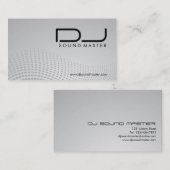 DJ - Visitenkarten Visitenkarte (Vorne/Hinten)