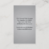 DJ - Visitenkarten Visitenkarte (Rückseite)