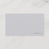 DJ-Visitenkarten Visitenkarte (Rückseite)