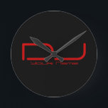 DJ-Wanduhr Runde Wanduhr<br><div class="desc">Copyright © 2009-2016</div>