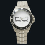 DJ Watch Armbanduhr<br><div class="desc">Perfektes Geschenk für Djs. Einfache und moderne DJ Armbanduhr.</div>