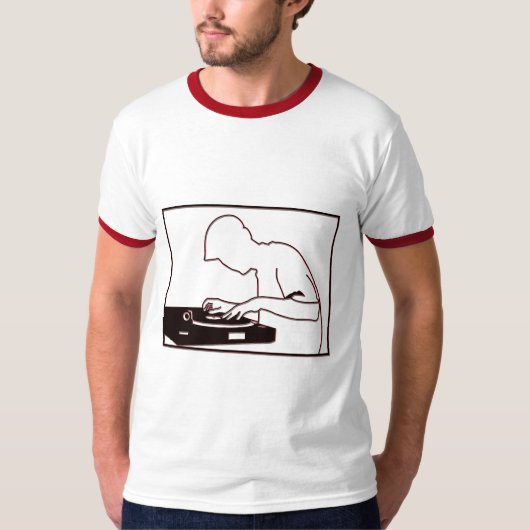 DJ-Wecker T T-Shirt (Vorderseite)