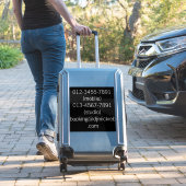 DJ-Werbebanner für Unternehmen Aufkleber (Koffer Insitu)