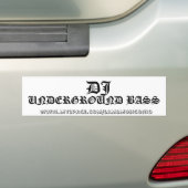 DJ,   www.myspace.com/samsmusicohio, UNDERGRO… Autoaufkleber (Auf Auto)