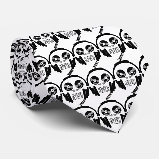 DJ X Neck Tie Krawatte (Gerollt)