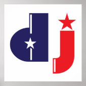 DJ-Zeichen Poster (Vorne)