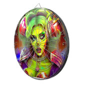 Dj zombie Darts Dartscheibe (Vorderseite rechts)