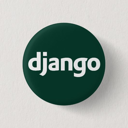 Django Knöpfe Button (Vorderseite)
