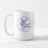"Django Reinhardt", das Logo zeichnet Kaffeetasse (Links)