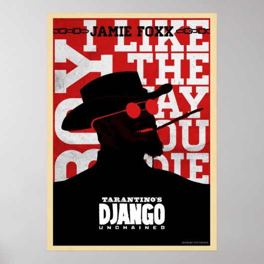 Django Unchached Poster (Vorne)
