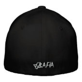 djBAFIA Bestickte Baseballkappe (Rückseite)