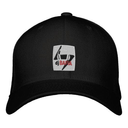djBAFIA Bestickte Baseballkappe (Vorderseite)
