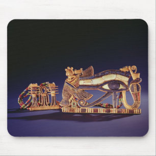 Djed Säulen-Brust und wedjet Augen-Brust Mousepad