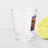 Djemaa el-Fnaa Marokko Schnapsglas (Links)