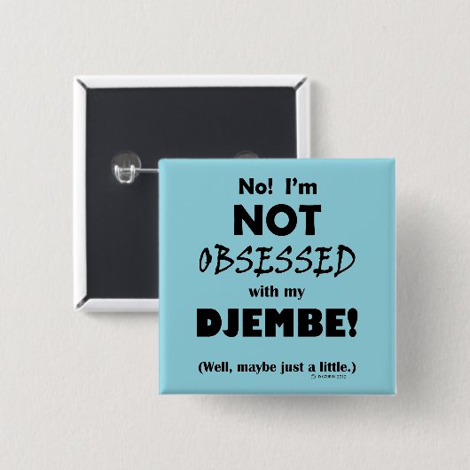 Djembe Button (Vorne & Hinten)