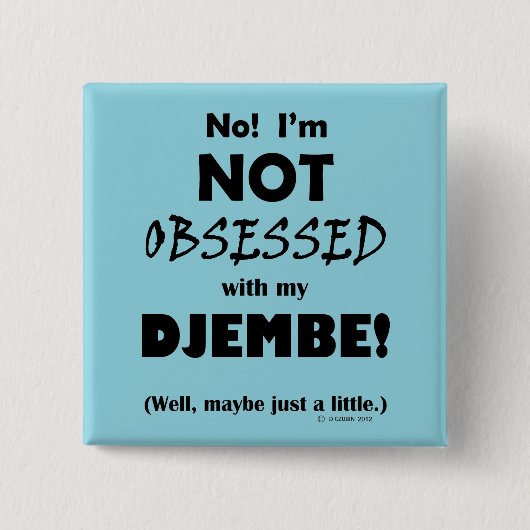 Djembe Button (Vorderseite)