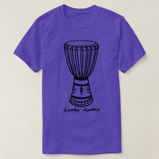 Djembe Djunkie T-Shirt (Design vorne)