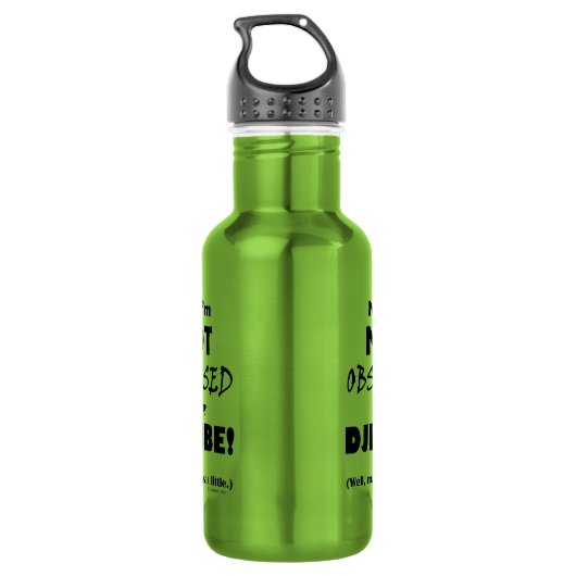 Djembe Edelstahlflasche (Rückseite)