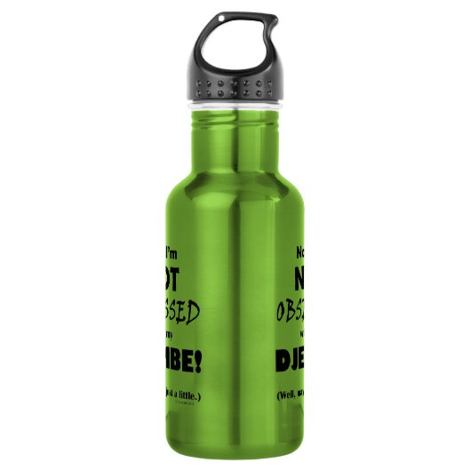 Djembe Edelstahlflasche (Vorderseite)