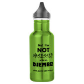 Djembe Edelstahlflasche (Links)