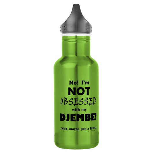 Djembe Edelstahlflasche (Links)