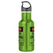 Djembe-Geschäftsbereich Edelstahlflasche (Rückseite)