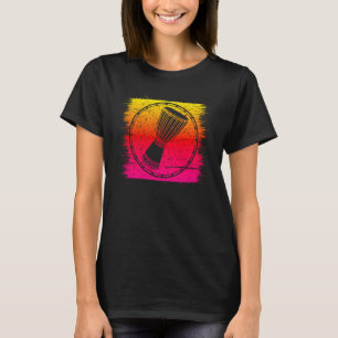 Djembe Jembe African musidrum drummeln cool T-Shirt