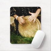 Djembe Mausunterlage Mousepad (Mit Mouse)