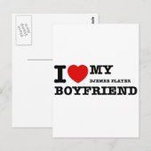Djembe Player Boyfriend Designs Postkarte (Vorne/Hinten)