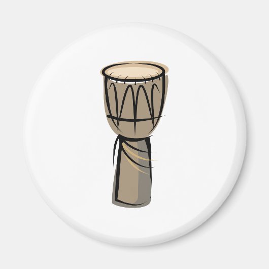 Djembe Trommel Magnet (Vorne)