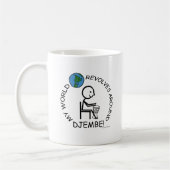Djembe - Weltumdrehungen Kaffeetasse (Links)