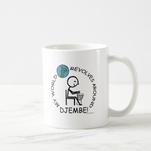 Djembe - Weltumdrehungen Kaffeetasse