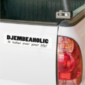Djembeaholic Life Autoaufkleber (Auf Lkw)
