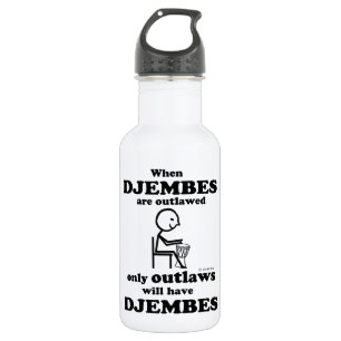 Djembes verboten trinkflasche